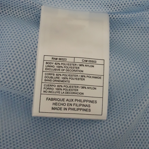 Nike Baby Blue Windbreaker Jacket - Picture 6 of 6